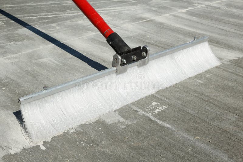 Texture Broom Road Brush - Bristle Color: Silver And Block