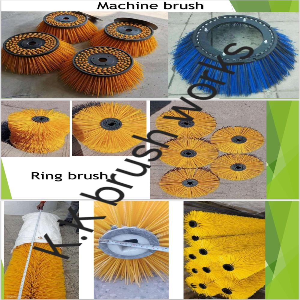 Tps Road Sweeping Machine Side Brush - Bristle Color: Yellow