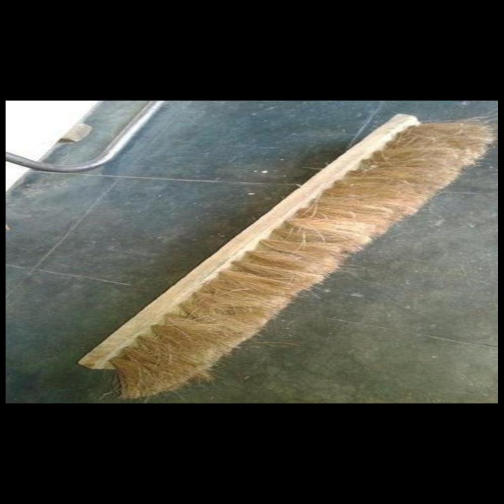 Coco Fiber And Wooden Brush