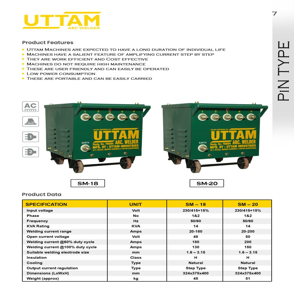 Green Arc Welding Machine- 200 Amp