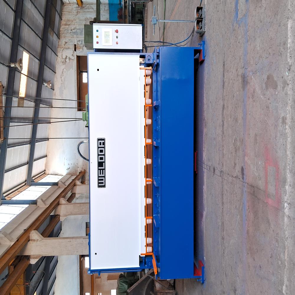 Blue Hydraulic Variable Rake Angle Shearing Machine