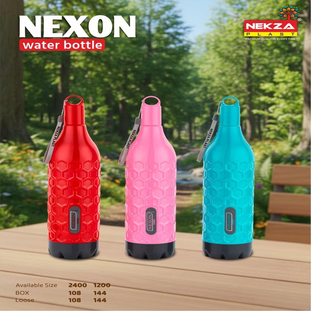INSULATED SCHOOL AND OFFICE WATER BOTTLE - NEXON 2400ML,1200ML