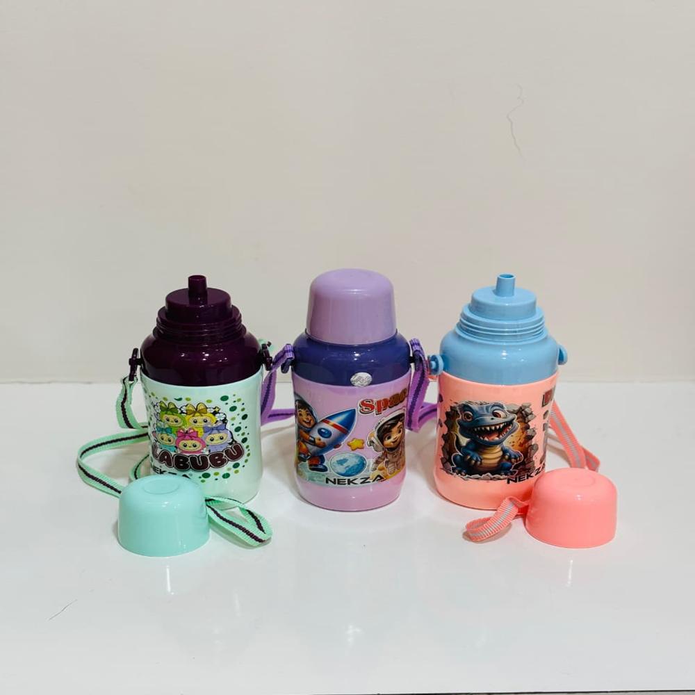 NEKZA Plastic Insulated Water Bottle  Baby doll 600ml,800ml