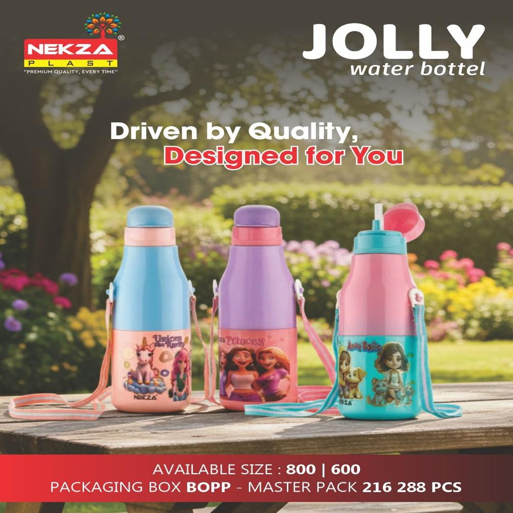 Kids Sipper Water Bottle-JOLLY 800ML,600ML