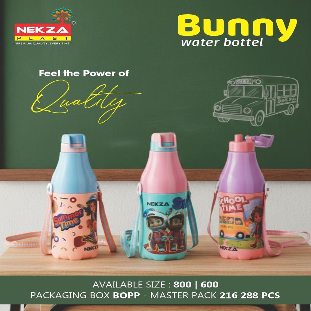 School Water Bottle For Kids BUNNY 800ML,600ML