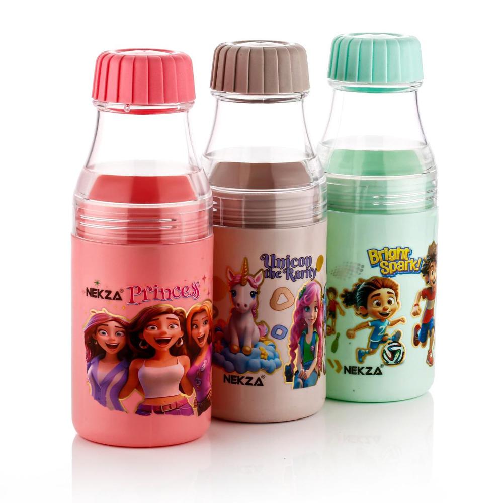 Glass Kids School Water Bottle -ANTIC 800 ML