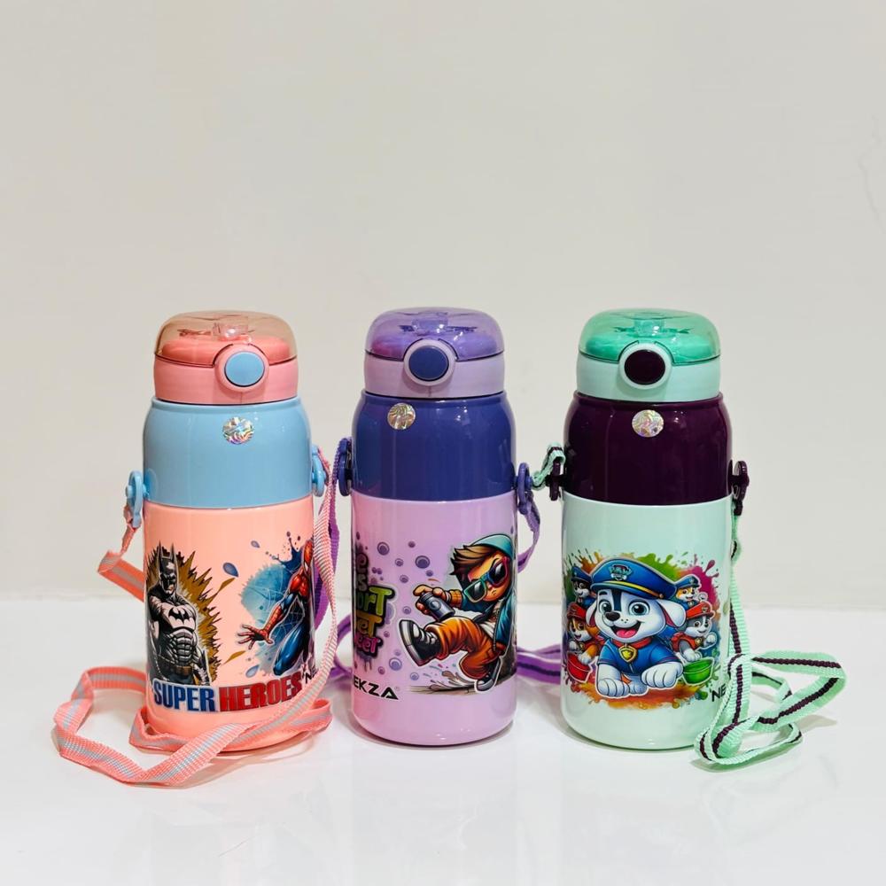 Kids Plastic School Water Bottle-ALEXA 800ML