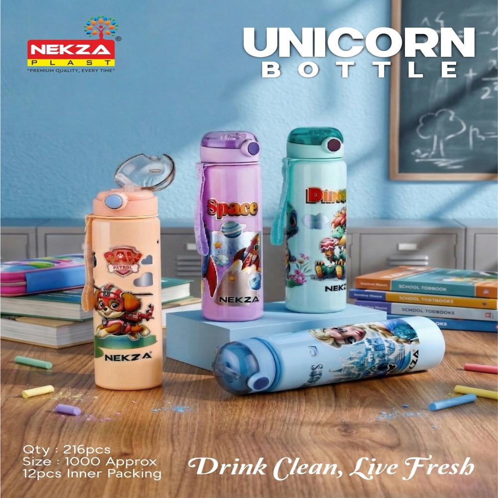 Water Bottle For School-UNICORN 1000ML