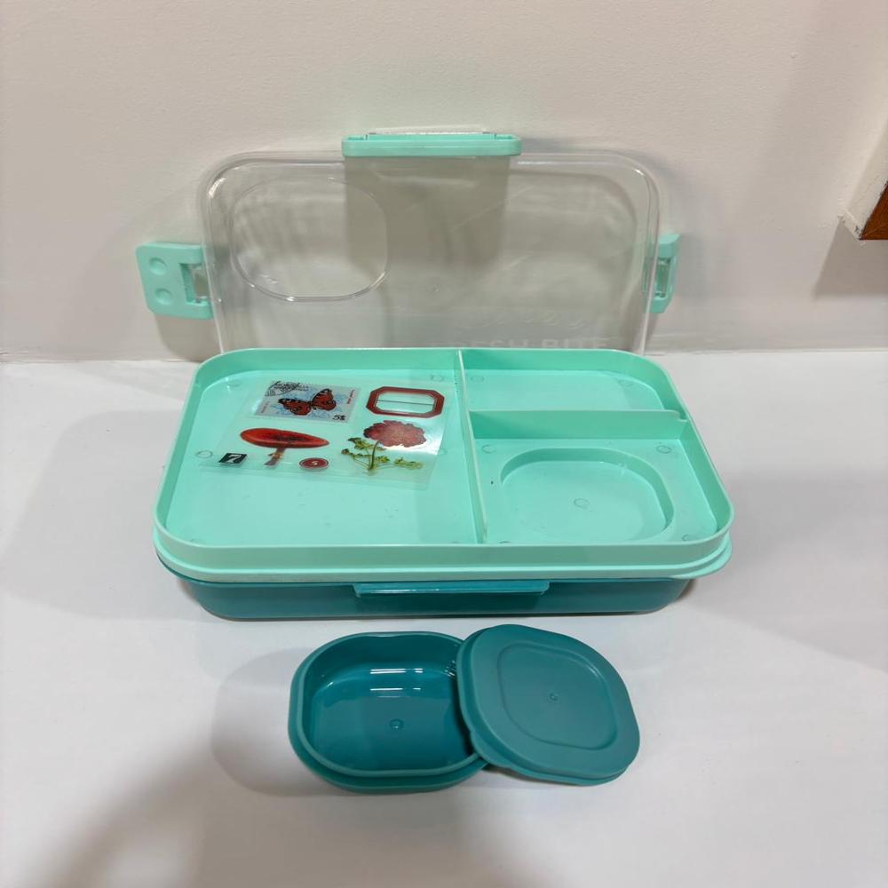 KIDS AIRTIGHT PLASTIC LUNCHBOX-FRESHBITE LUNCHBOX