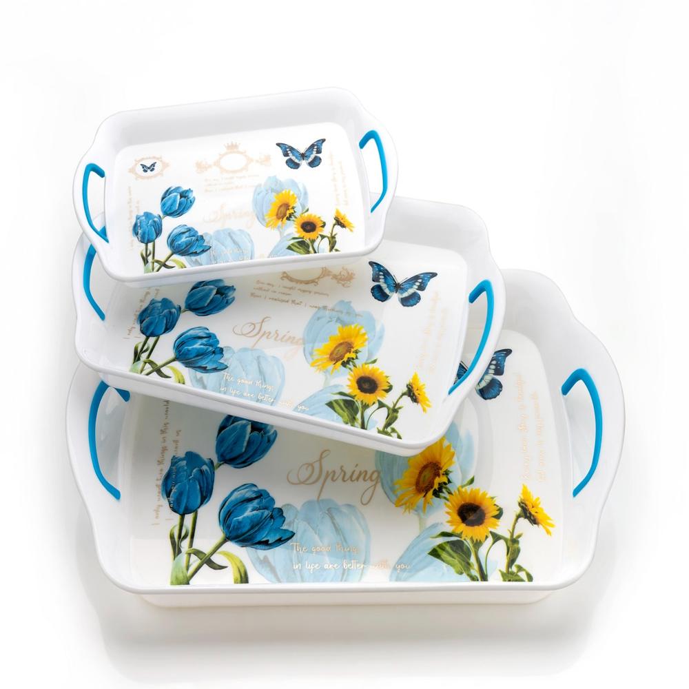 3 Piece Tray Set-WELCOME TRAY