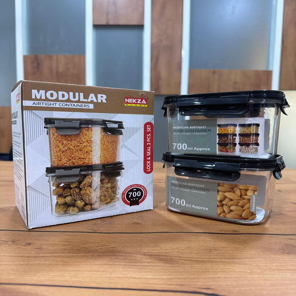 Modular Kitchen Set-MODULAR 1400ML,700ML,450ML