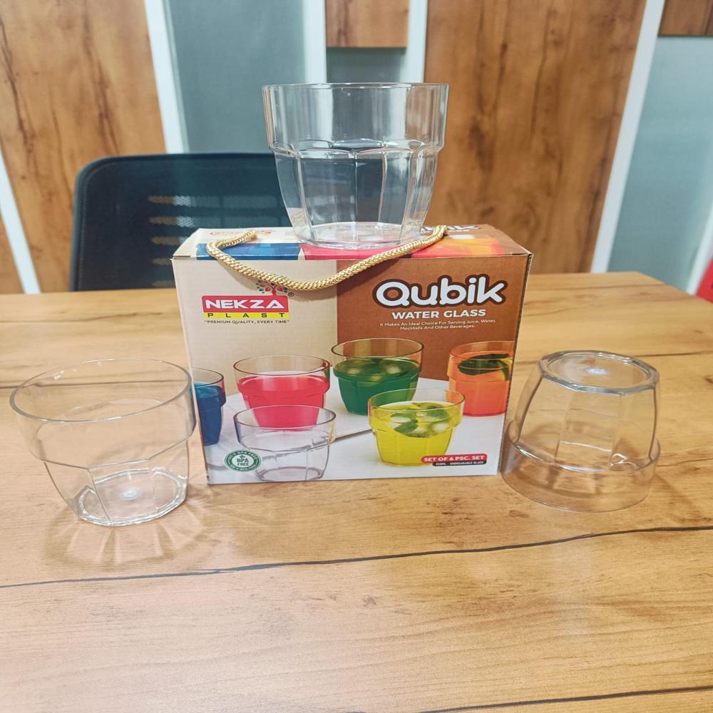 Qubic Glass 6 pcs set