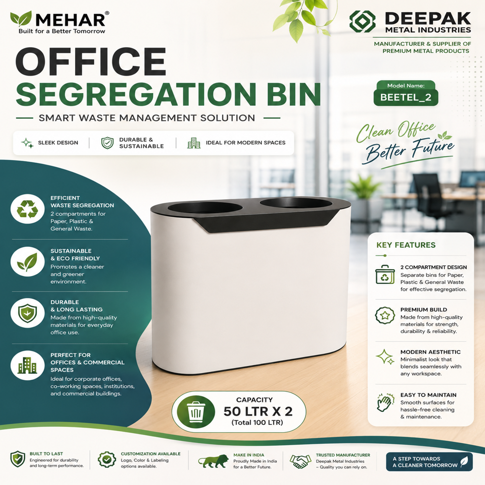 MS /SS BEETEL_2 Smart Waste Management Bin