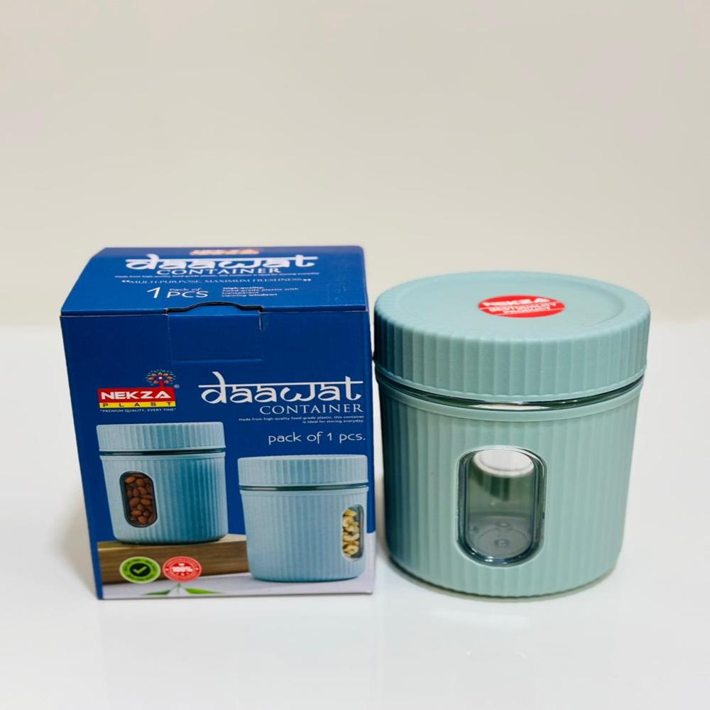 2 PCS DRYFRUIT CONTAINER AND GIFT SET-Daawat 1 Pcs Container Box