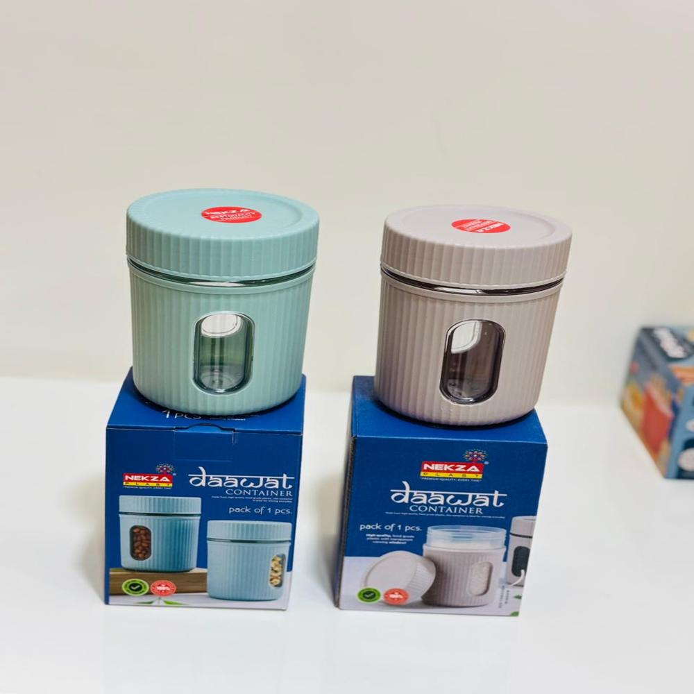 2 PCS DRYFRUIT CONTAINER AND GIFT SET-Daawat 1 Pcs Container Box