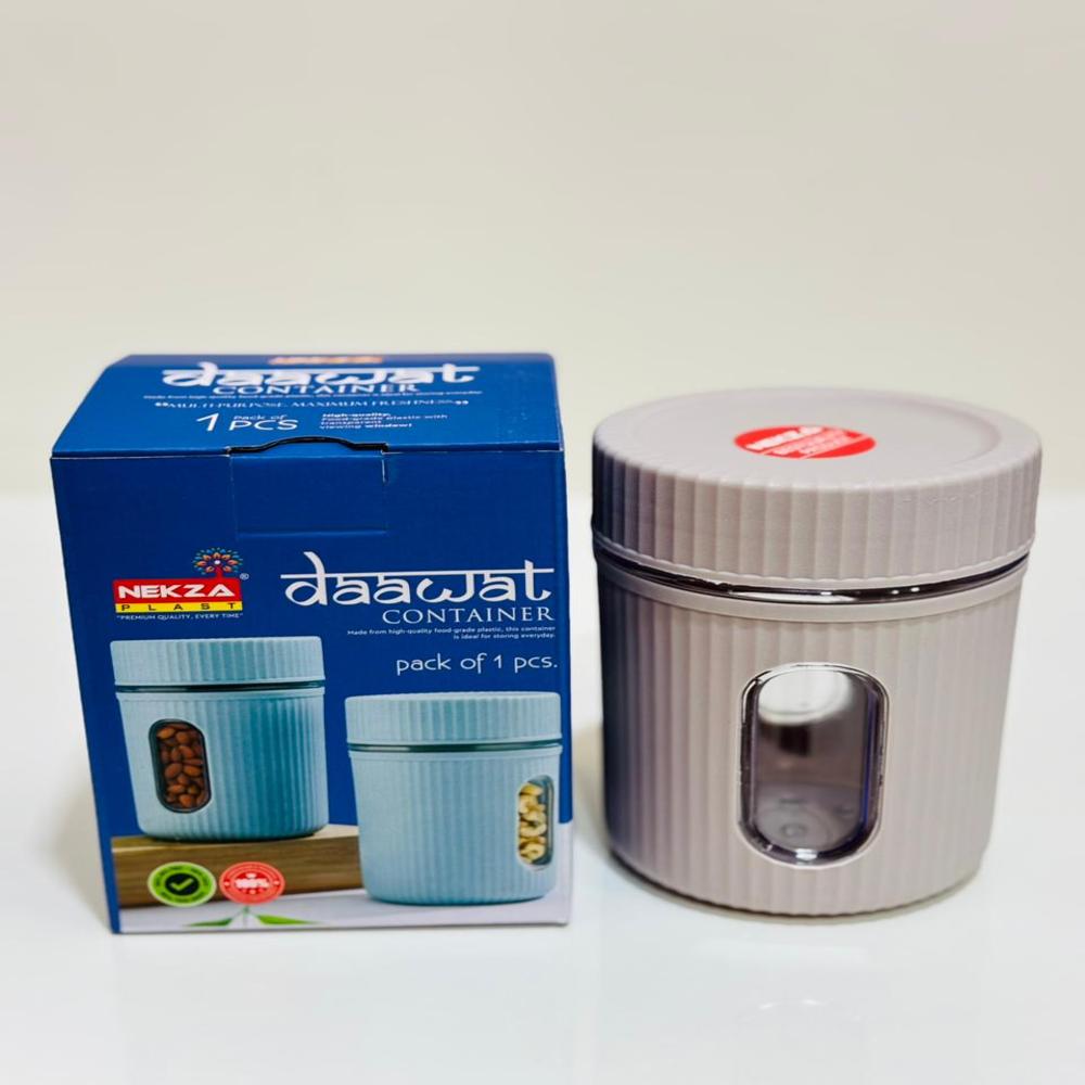 2 PCS DRYFRUIT CONTAINER AND GIFT SET-Daawat 1 Pcs Container Box