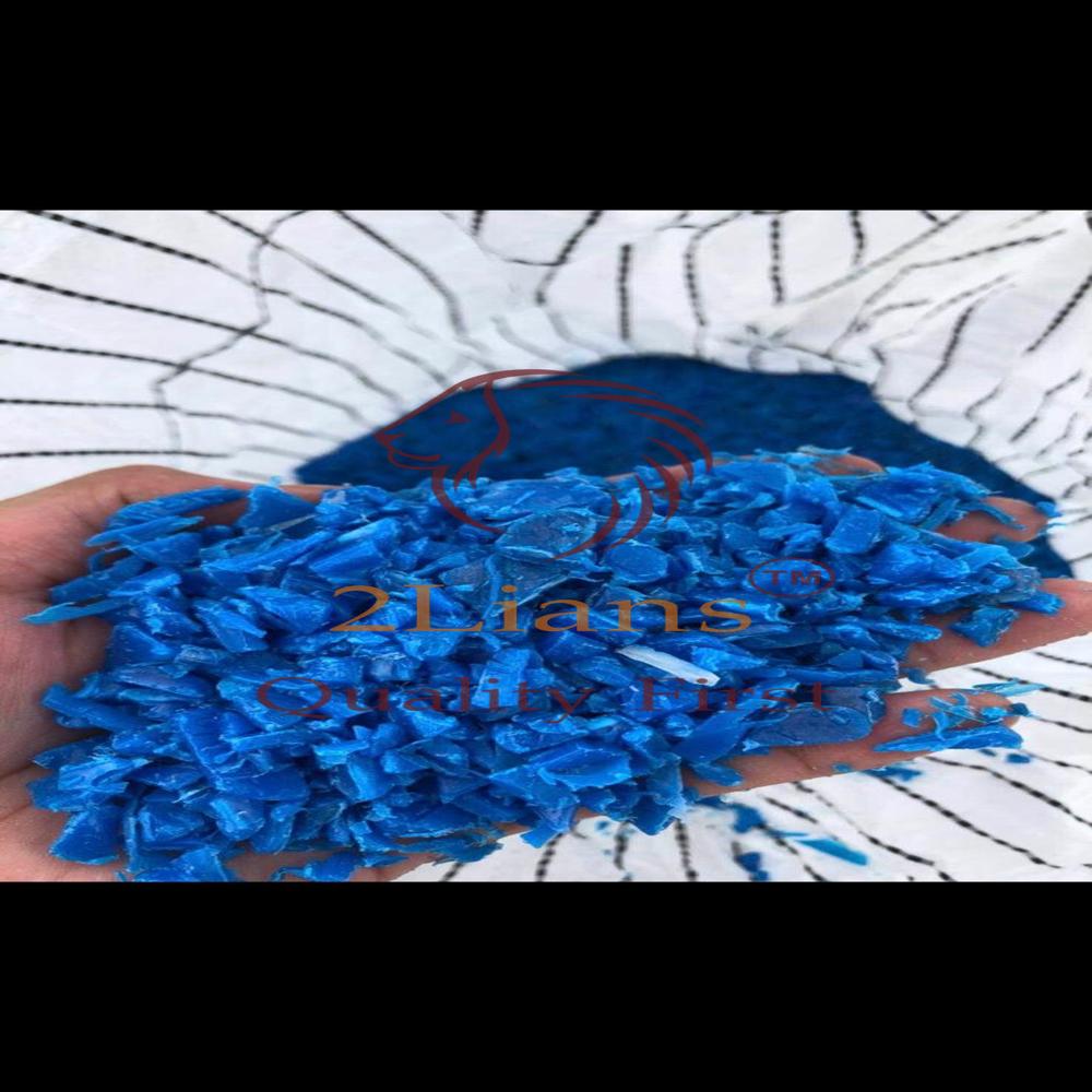 HDPE 200-liter drums regrind blue