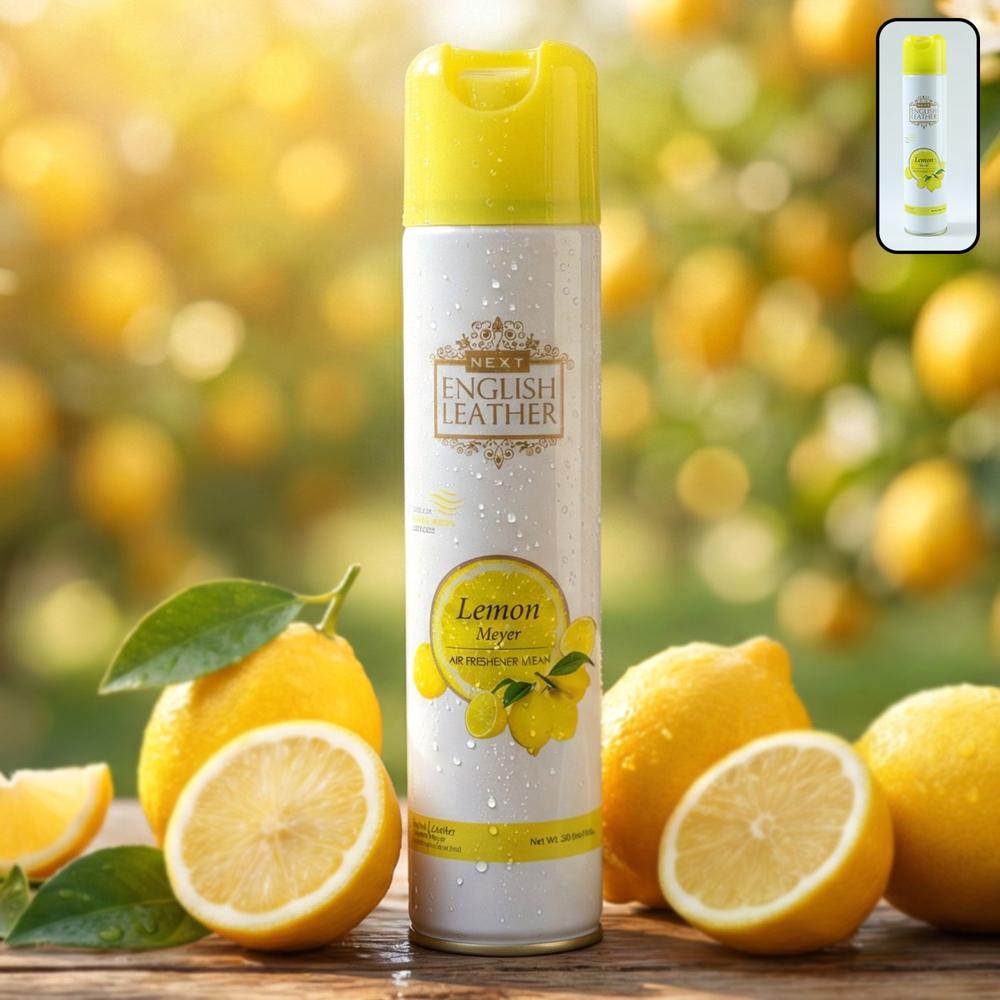 Next Premium English Leather Lemon Air Freshener Spray 220 Ml - Color: Mix