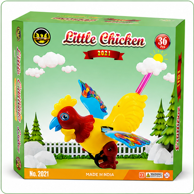 Plastic Little Chicken Toy