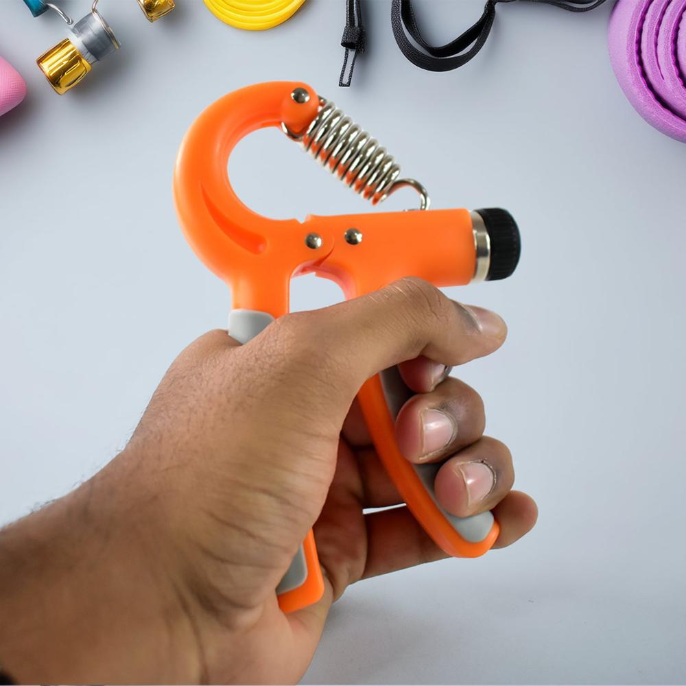Konex Adjustable Hand Grip Strengthener  5kg to 60kg Resistance (1 Pc)