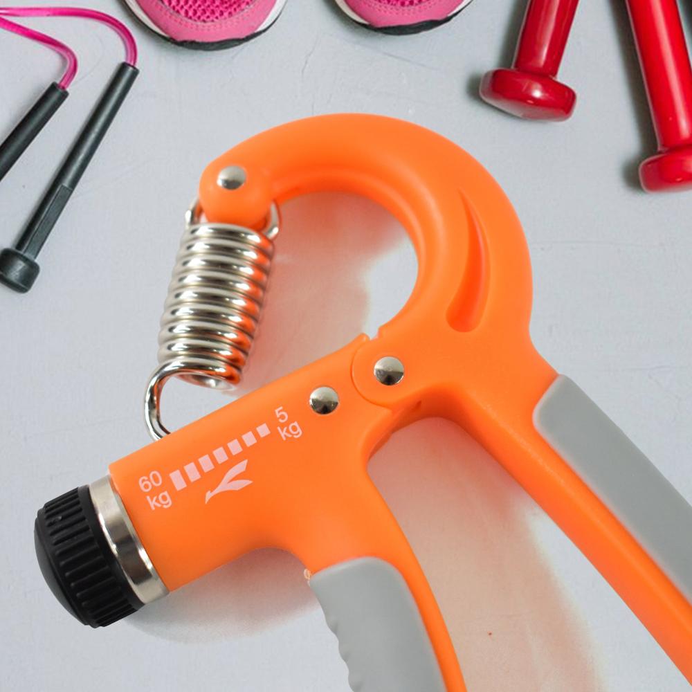 Konex Adjustable Hand Grip Strengthener  5kg to 60kg Resistance (1 Pc)
