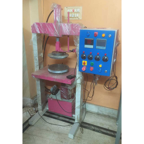 Hydraulic Single Die Semi Automatic Paper Plate Making Machine - Grade: Semi-automatic