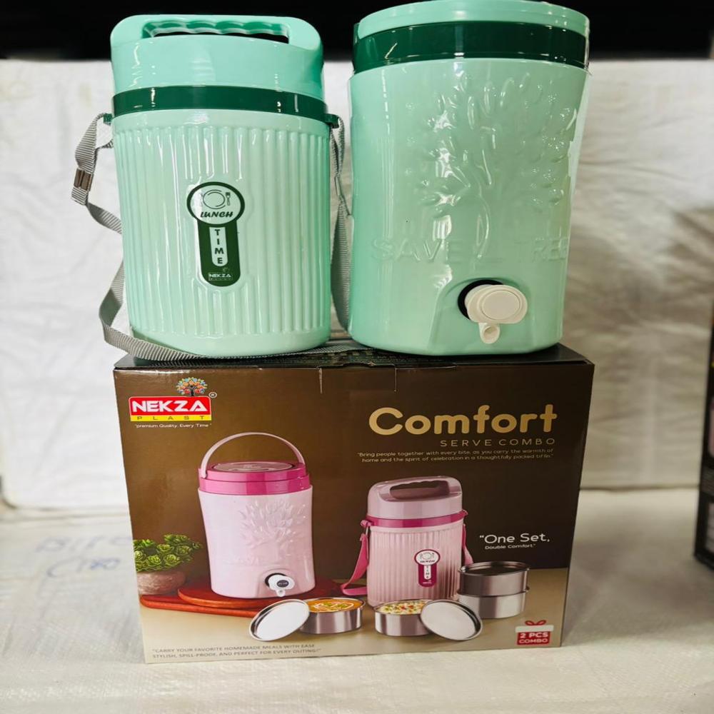 Plastic Casserole,Water Jug Nekza Plast combo set-Comfort Serve Combo Set