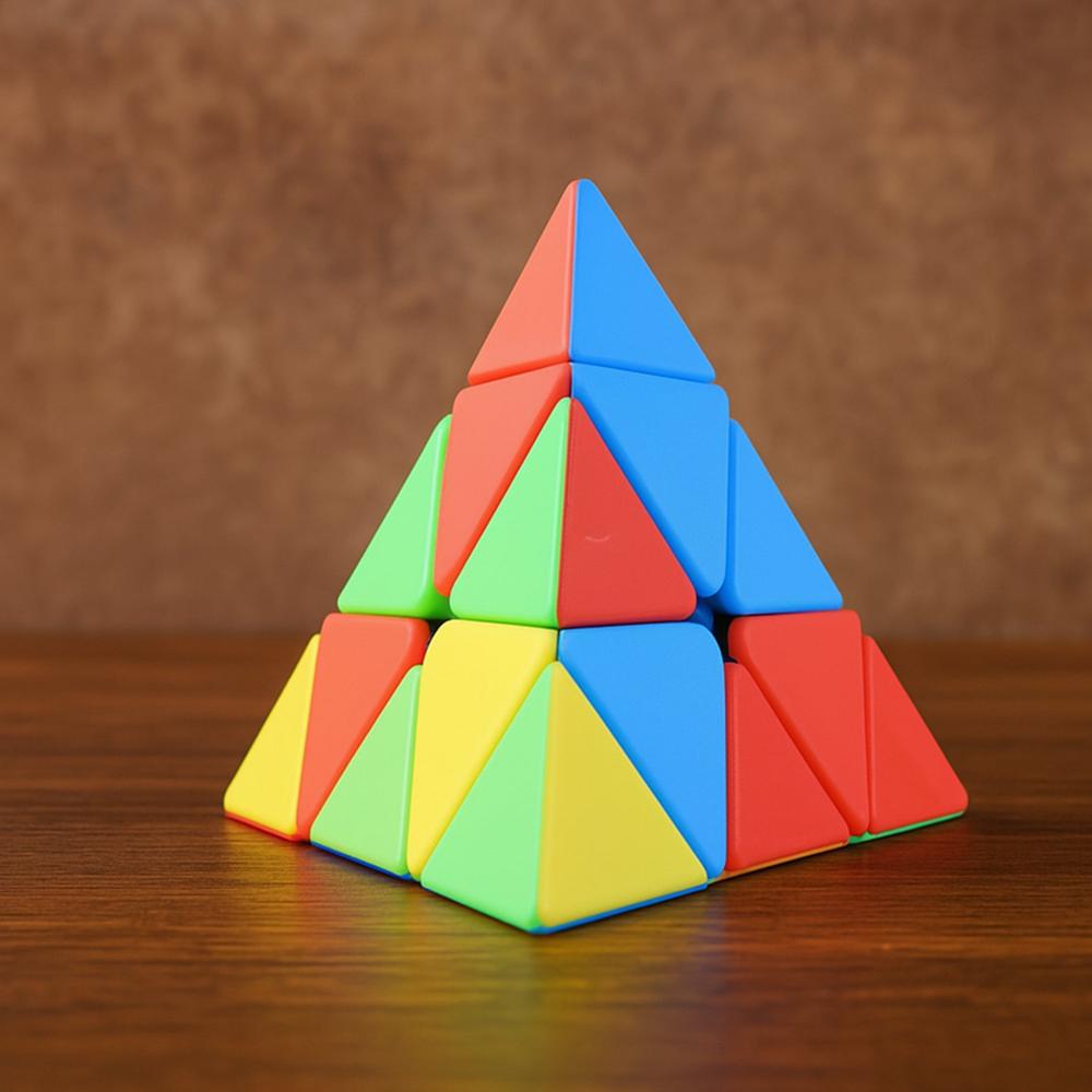 High-speed Triangle Puzzle Cube (1 Pc) - Color: Mix