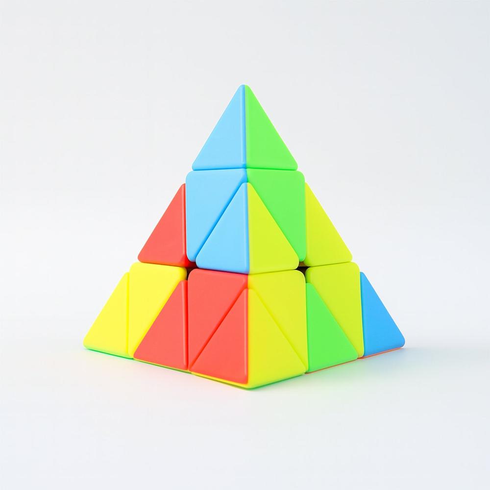 High-speed Triangle Puzzle Cube (1 Pc) - Color: Mix