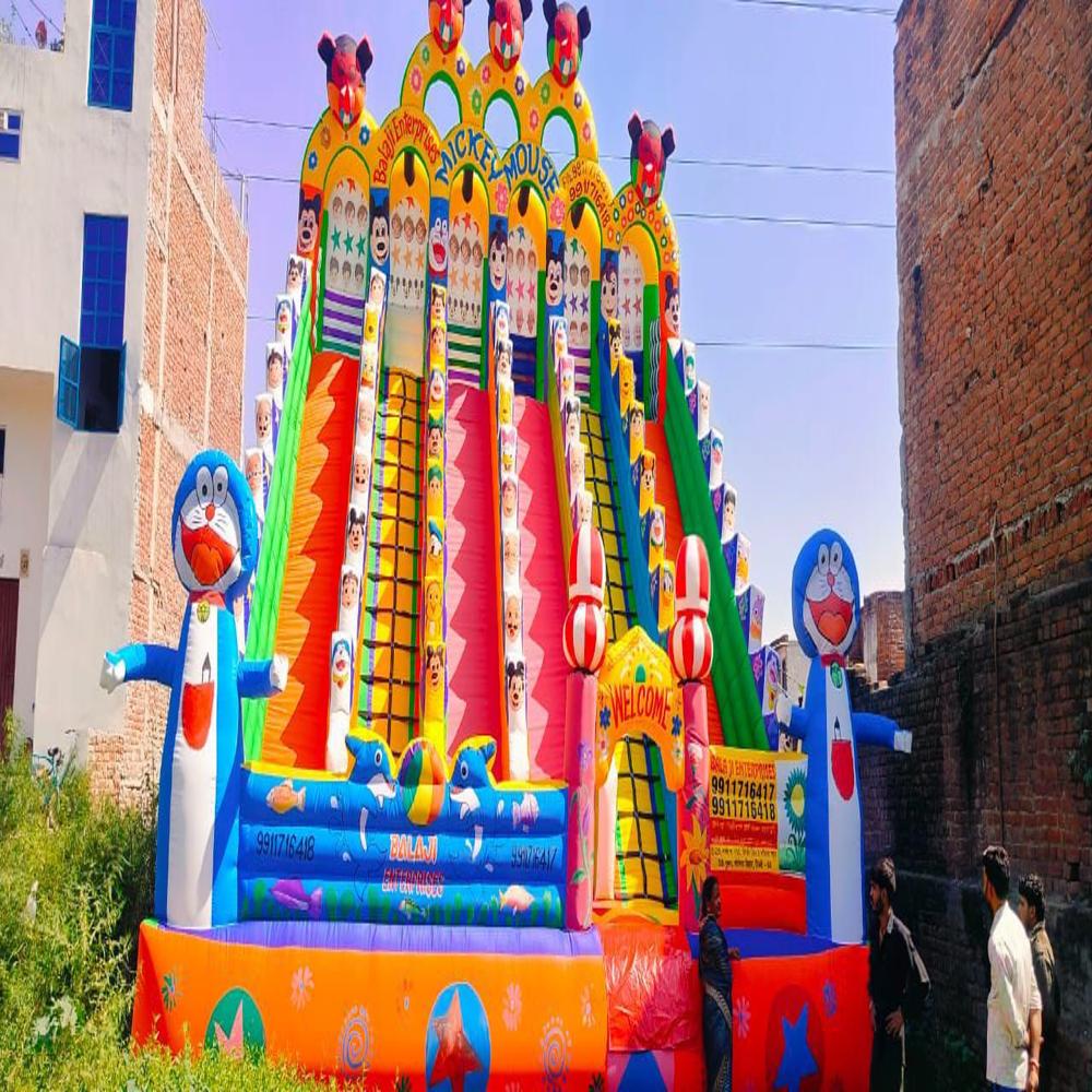8 Gate Mickey Mouse Bouncy Slide