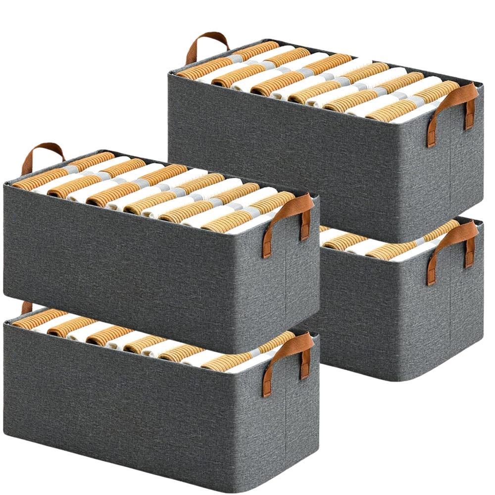 Oxford Cloth Organiser Grey Xl (PP-408) Pack Of-4