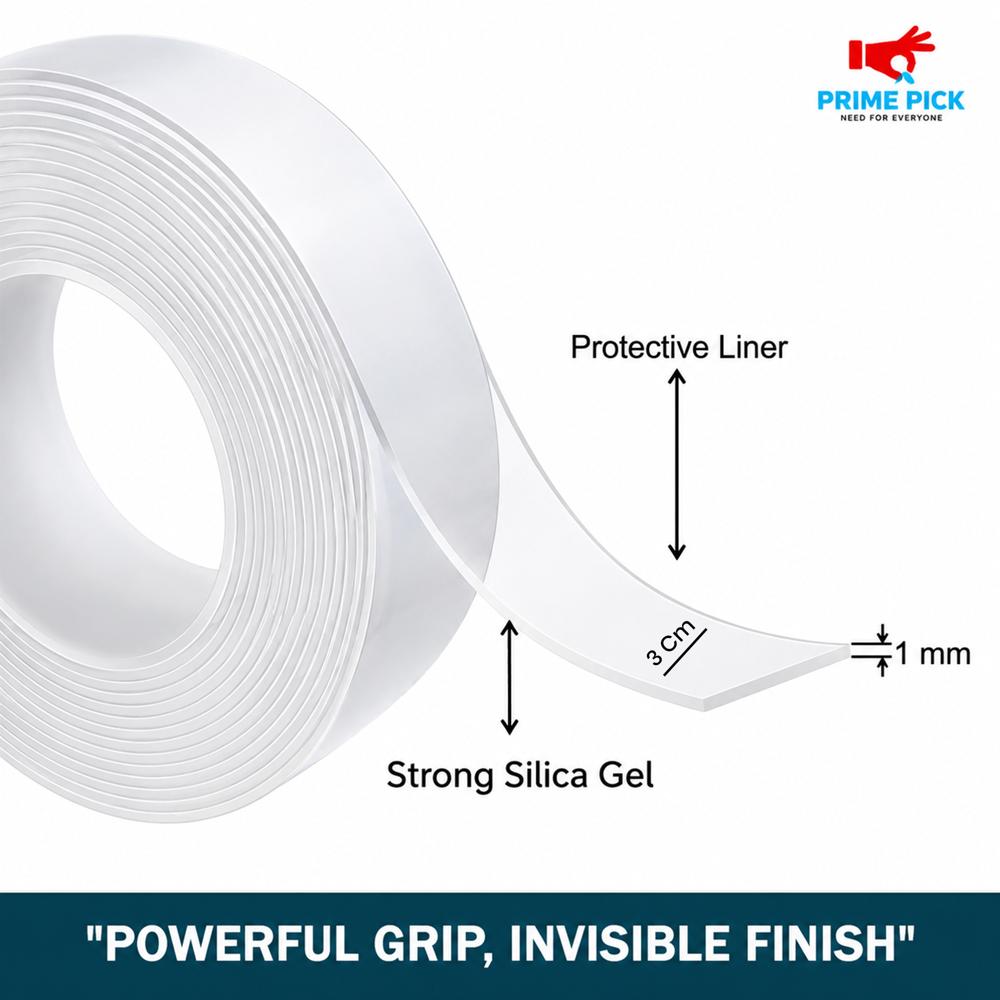 Multipurpose Double Sided Tape 1MM 3M*3Cm (PP-485)