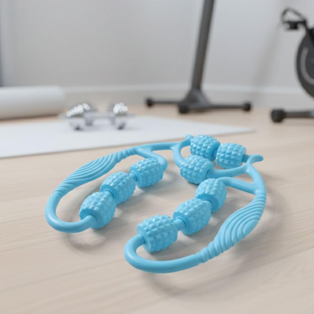 Handheld Body Massage Roller For Legs, Arms & Muscle Relaxation (1 Pc) - Color: Mix