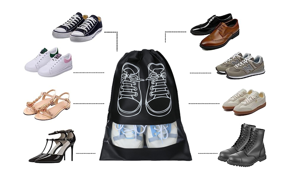 Prime Pick Shoe Travel Bag Set Of 6