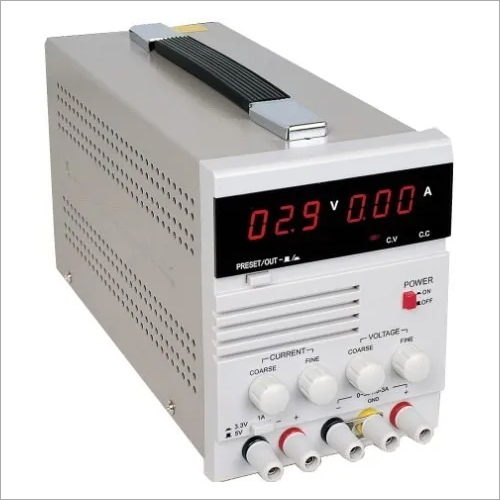 व्हाइट डीसी पावर सप्लाई (30V/2A)/(30V/3A)/(30V/5A) 3.3V और 5V फिक्स्ड आउटपुट के साथ