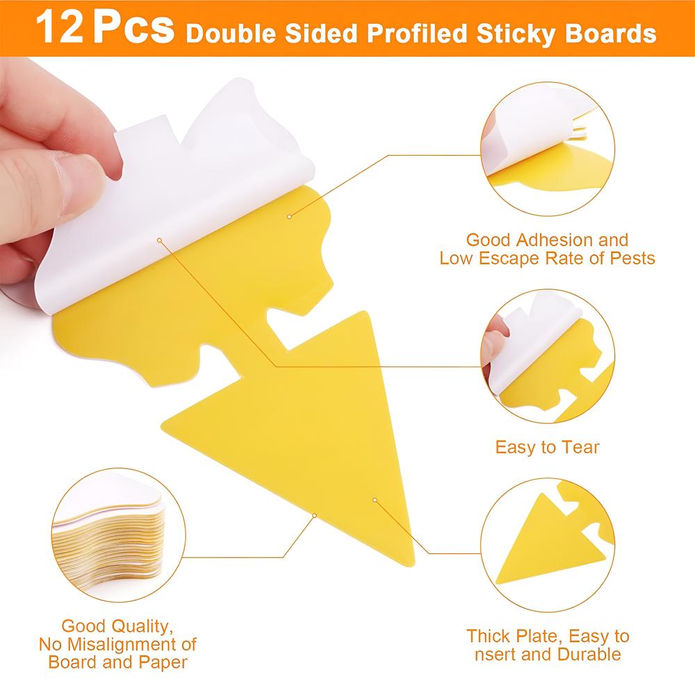 Prime Pick Sticky Traps Set Of 12