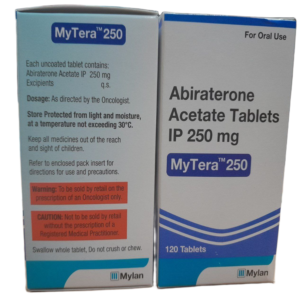 Mytera 250mg - Abiraterone Acetate Tablets