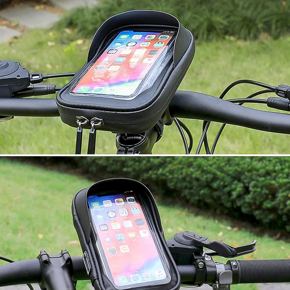 Bike Phone & Mobile Mount Anti Shake and Stable Cradle Clamp with 360 Rotation
