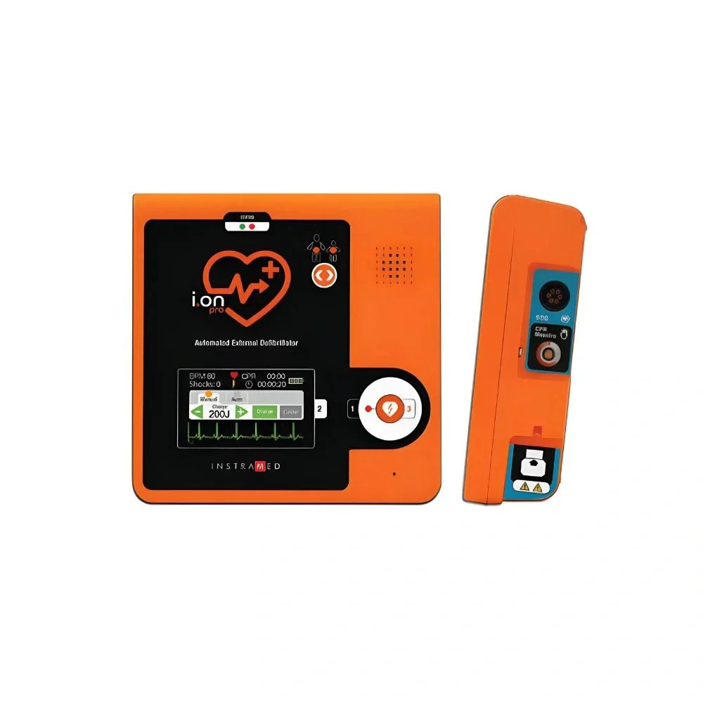 Instramed I.On Pro Automated External Defibrillator (Aed) - Dimension (L*W*H): 6.9 22.5 22.5 Centimeter (Cm)