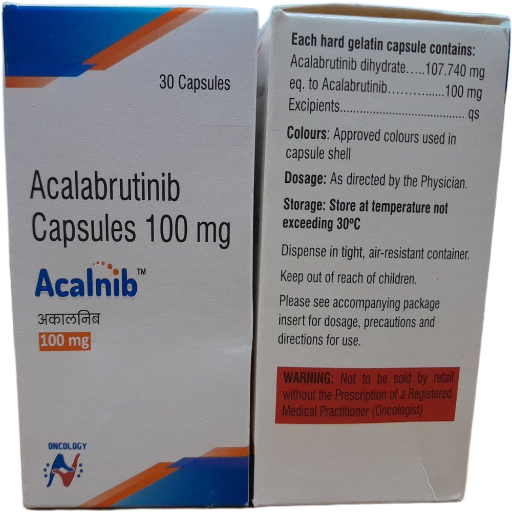 Acalnib 100mg - Acalabrutinib Capsules