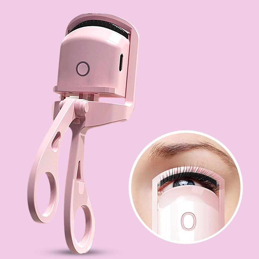 Electric Heated Eyelash Curlers (1 Pc) - Color: Mix