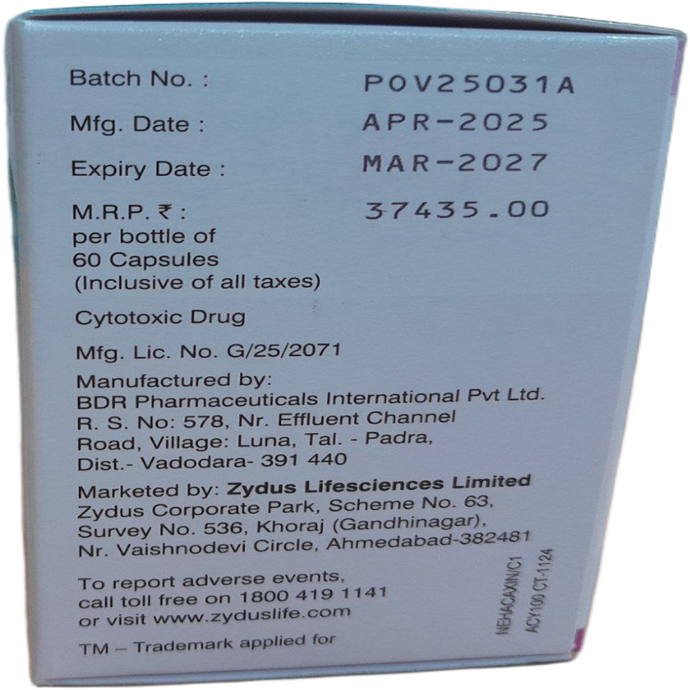 Acaya 100Mg - Acalabrutinib Capsules - Origin: India at 15750.00 INR in ...
