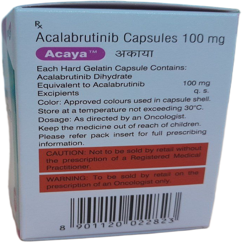 Acaya 100mg - Acalabrutinib Capsules