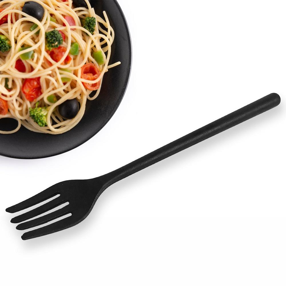 Silicone Flexible Forks, Silicone Cooking Fork (6 Pcs) - Color: Mix