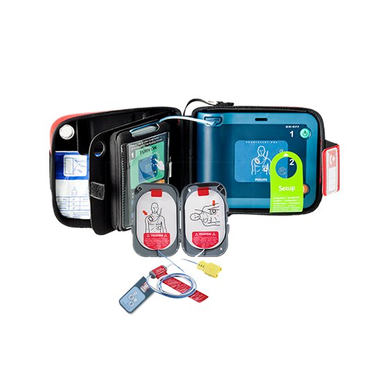 Philips HeartStart FRx Defibrillator with Ready-Pack with training Support