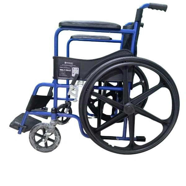 Medikart Height Adjustable Self-Propelled Wheelchair with Mag Wheels