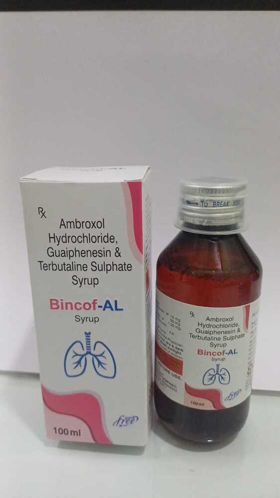 Ambroxol Hydrochloride, Guaiphenesin, and Terbutaline Sulphate Syrup