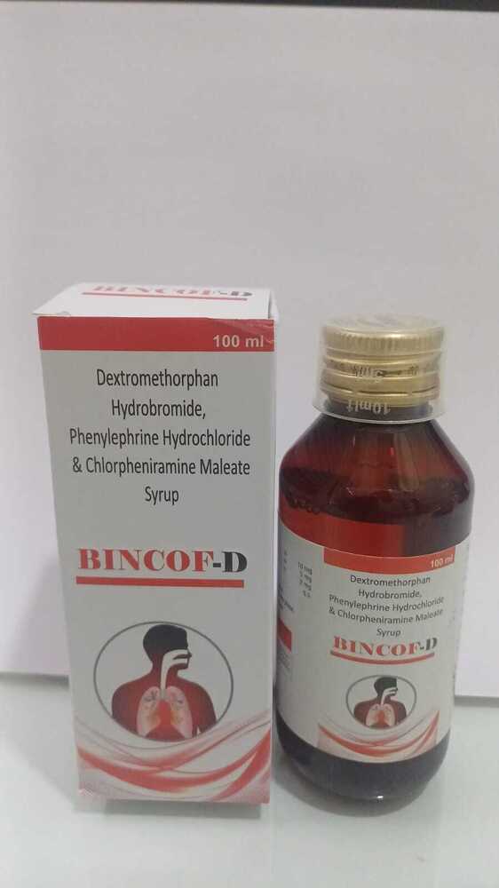 Bincof-d cough syrup