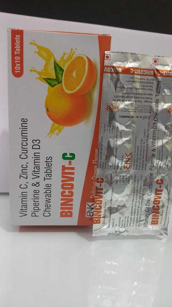 Vitamin C, Zinc,  Vitamin D3 Tablet