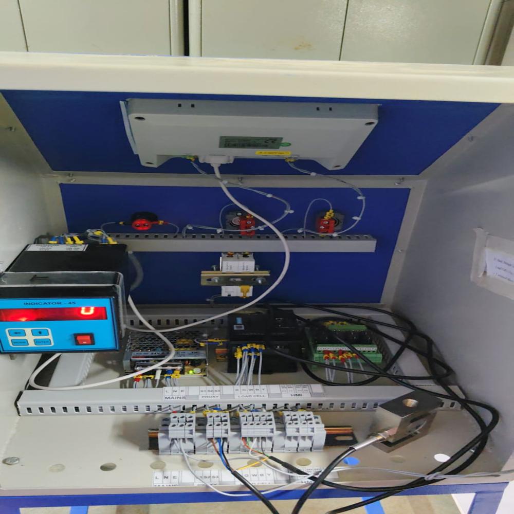 HMI Based Back Strength Test  Panel